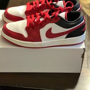 Women’s Air Jordan 1 Low size 10 worn twice